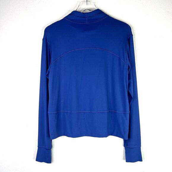 Lululemon Ready to Rulu Pullover Long Sleeve Funnel Neck 6 Stretch Soft Blue - Picture 6 of 7
